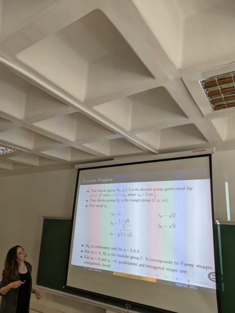 Matematik Bölümü Nisan Ayı Semineri